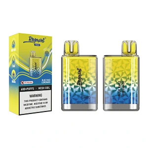 Reymont CB600 PUFFS Unbeatable Taste Crystal Box Mod Mesh Coil TPD Available Disposable Electronic Cigarette Vape Pen